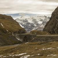 Pont de la neige au col de l'Iseran
