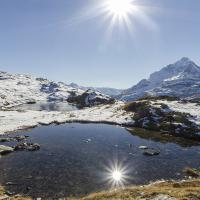 Premières chutes de neige en Vanoise