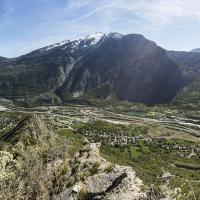 Depuis les hauteurs de Mont-Denis; St Julien Montdenis, Villargondran, St Jean de Mne.