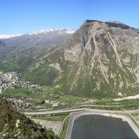 St Jean de Maurienne et Hermillon vus de Montandré