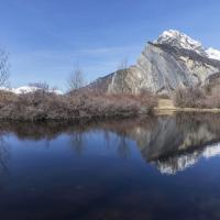Le lac éphémère du Pas du Roc