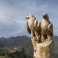 Sculpures le long des pistes de Valloire