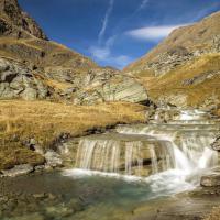 Dans le vallon de la Lenta (Iseran)